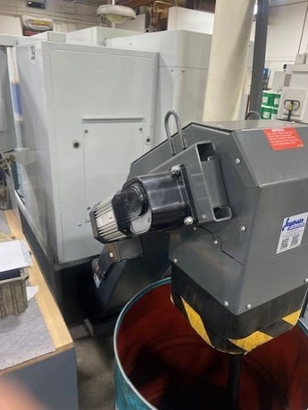 Haas #ST-15, CNC turning center, 27" swing, 8" chuck, 2.5" bar, barfeeder, chip conveyor, 2019 - Image 9