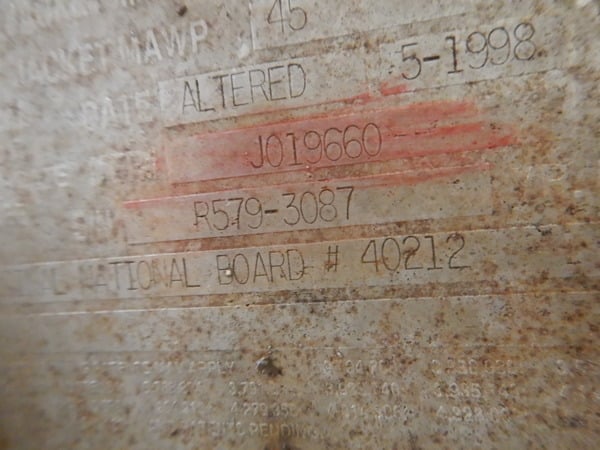 Pfaudler, double cone glass lined dryer - Image 3