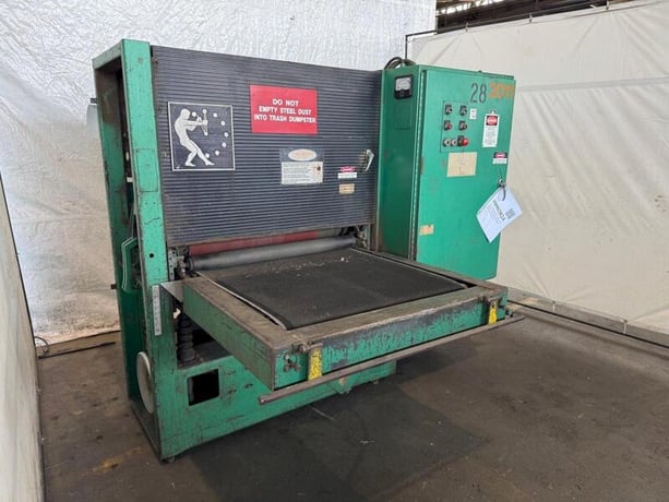 36" Timesavers #337M-1, Dry belt grinder/sander - Image 1