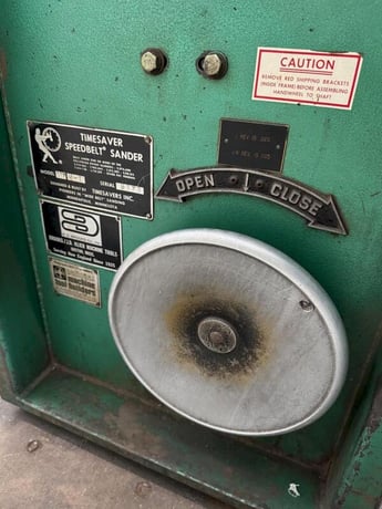 36" Timesavers #337M-1, Dry belt grinder/sander - Image 3