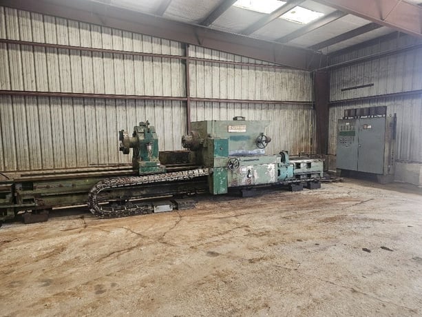 60" x 480" Staveley Craven-Swift #480/240, counter rotation, BTA drill, 60" swg, 247" boring travel, 12" sp - Image 3