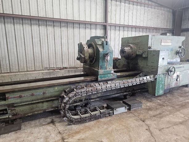 60" x 480" Staveley Craven-Swift #480/240, counter rotation, BTA drill, 60" swg, 247" boring travel, 12" sp - Image 9