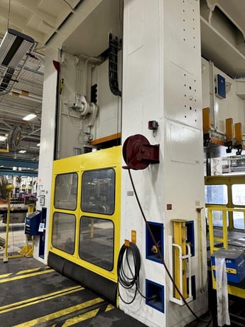 2500 Ton, Schuler SMG #HZPU-T-2250-4600/2450, hydraulic press, 65" stroke, 40" die shut-height min. - Image 9