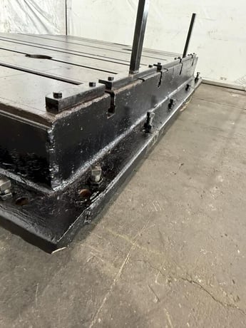 84" x 67" x 10" T-Slotted floor plate, 4 T-slots - Image 4