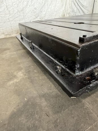 84" x 67" x 10" T-Slotted floor plate, 4 T-slots - Image 5