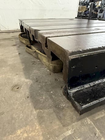 84" x 67" x 10" T-Slotted floor plate, 4 T-slots - Image 6