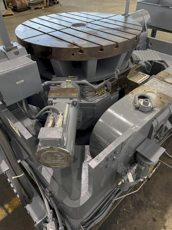 48" Giddings & Lewis Rotary Trunnion Table - Image 3