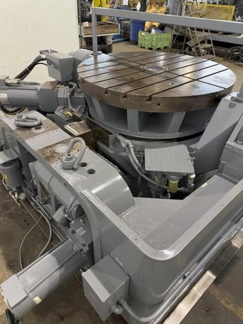 48" Giddings & Lewis Rotary Trunnion Table - Image 4