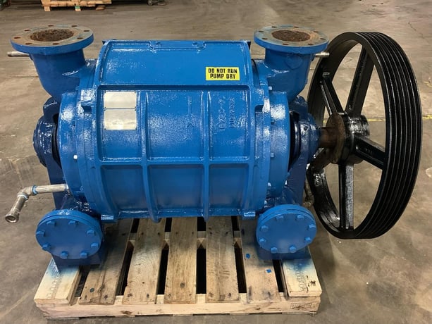 Nash #CL-2001, vacuum pump with 100 HP motor - Image 1