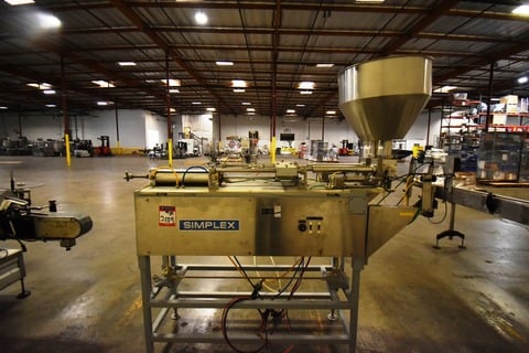 Simplex dual head piston filler, Stainless Steel contact parts - Image 3