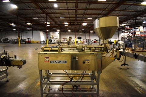 Simplex dual head piston filler, Stainless Steel contact parts - Image 4