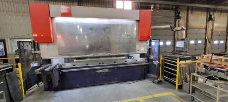 220 Ton, Bystronic #Xpert-200/4100, 6-Axis CNC, 13.5' OA, 147" between housing, 8.5" stroke, hydraulic - Image 2