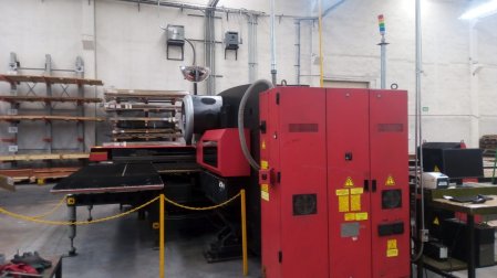 33 Ton, Amada #EMK-3610NT, AMNC-F Control, 60" x 100", thick type, 2011 - Image 5