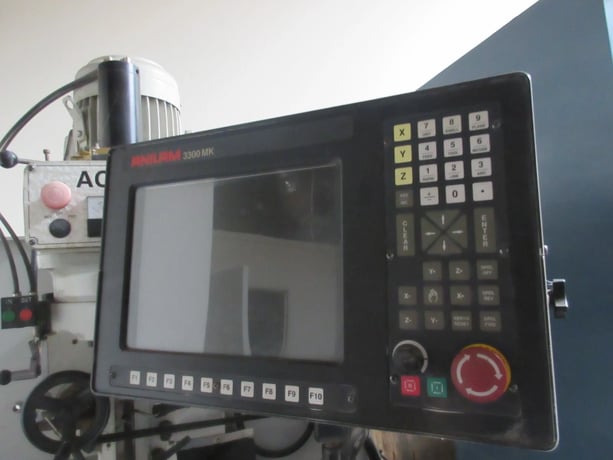 Acra CNC Vertical Mill, Anilam 3300MK Control, 3 HP - Image 8
