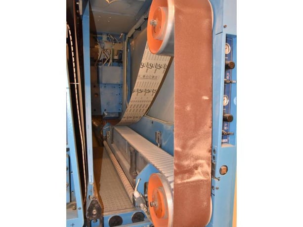 53" Costa #S-A-1/TRIT-1350, 2-head belt sander, 16-82 FPM, emergency stop, 2009 - Image 7