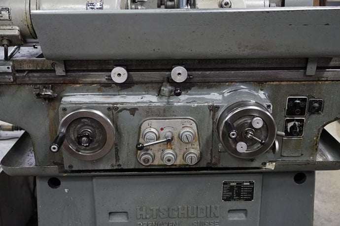 8" x 24" Tschudin #HTG-600, universal cylindrical grinder, 12" x 2" x 5" wheel, automatic cycle, hydraulic - Image 2