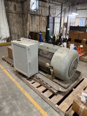 600 HP 3575 RPM Baldor, Frame 5009S, TEFC, 460V.AC. - Image 1