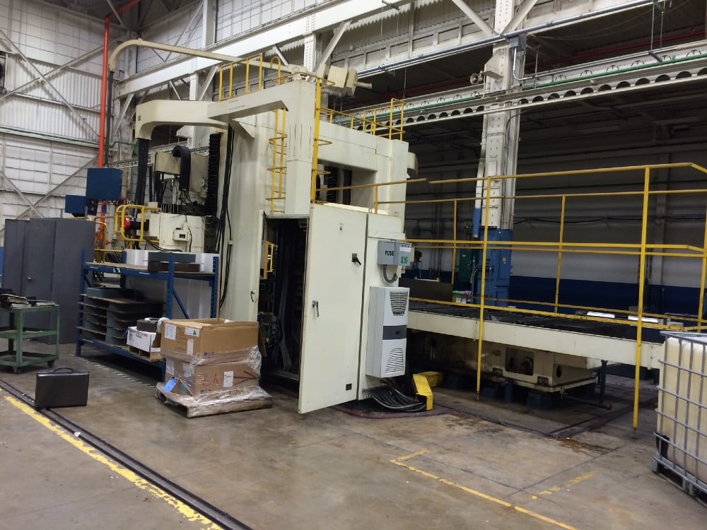 59" x 196" Sumitomo-Shibaura #KEL-15, double-column bed-type CNC surface & way grinder - Image 5