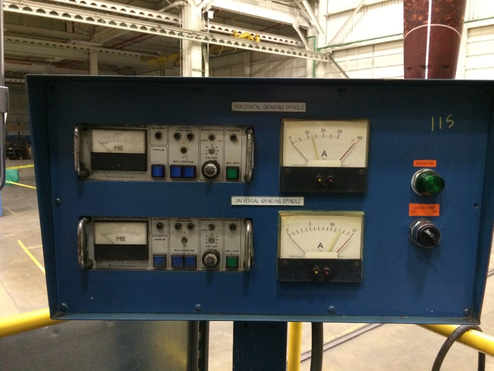 59" x 196" Sumitomo-Shibaura #KEL-15, double-column bed-type CNC surface & way grinder - Image 7