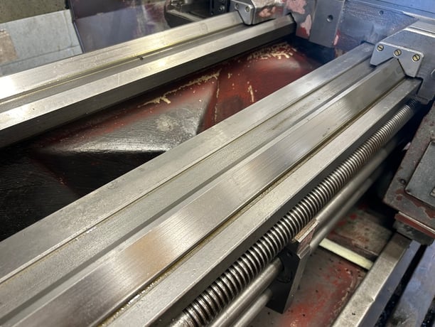 22" x 120" Toolmex #TUR560, engine lathe, 3.5" hole, inch/metric, taper attachment, digital read out, 1995 - Image 3