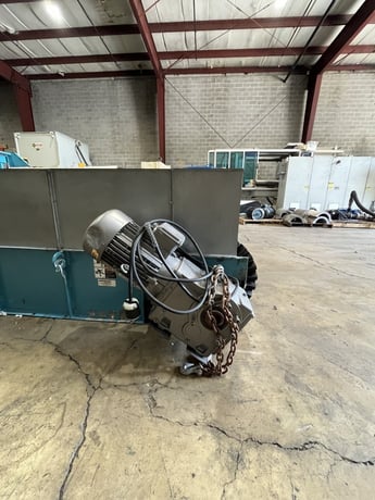 26" wide x 8' long, Hockey Stick, cleated bunting conveyor, 100 FPM, Bunting/Mesutronic Quicktron 5.2-E-300 - Image 10
