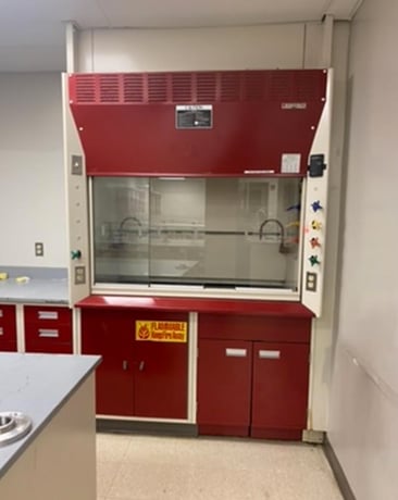 Kewaunee, Supreme Air Chemical Fume Hood, 5' width, 60 width x 36" deep x 60" H, 124 FPM - Image 2