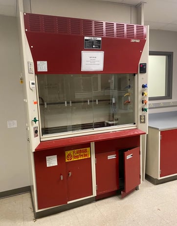 Kewaunee, Supreme Air Chemical Fume Hood, 5' width, 60 width x 36" deep x 60" H, 124 FPM - Image 3