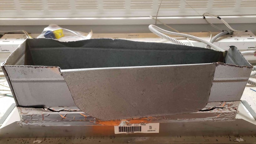 Fisher Hamilton, Safe Aire Fume Hood, 6' width, 63" x 23" x 60" Interior, 23" x 6" x 10" rectangle vent - Image 6