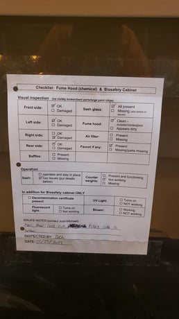 Kewaunee, Fume Hood, epoxy counter top, 4' width - Image 6