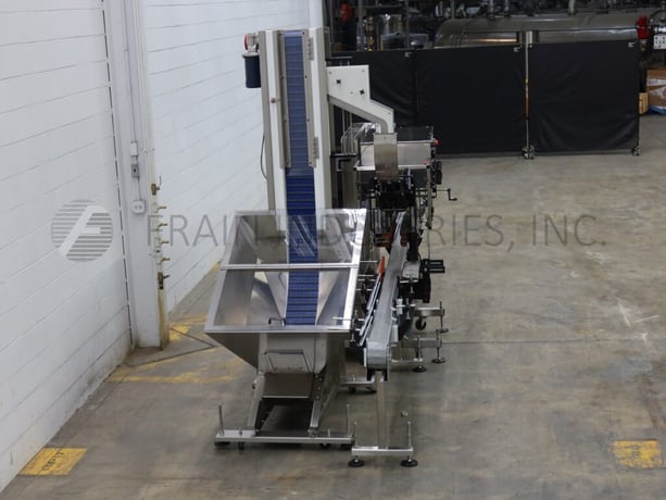 E-Pak, automatic, inline, Stainless Steel, feeder, spindle cappper, conveyor & capacity inspection, 10-90 - Image 3