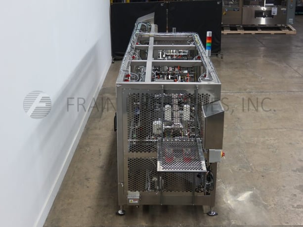 Serpa Packaging #2000WA, automatic, continuous motion, Stainless Steel, wrap around hot melt glue cartoner - Image 4