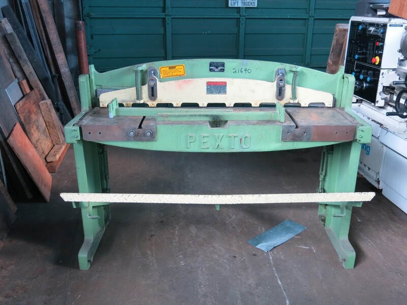 16 gauge x 52" Pexto #152-K, foot shear - Image 1