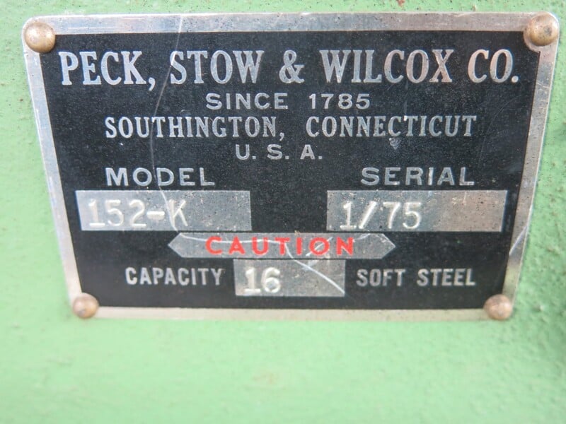 16 gauge x 52" Pexto #152-K, foot shear - Image 4