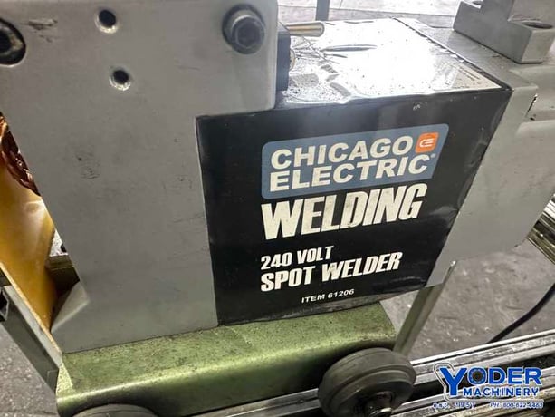 Chicago #61206, electric spot welder, 18" throat, 14" welder travel, 240 V., 10.4 amp output - Image 7
