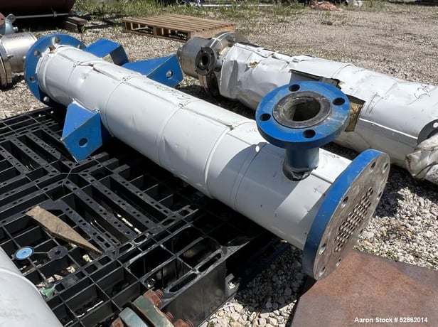 21.2 sq.ft., Cataract Steel Industries Shell and Tube Heat Exchanger, 100 psi - Image 3