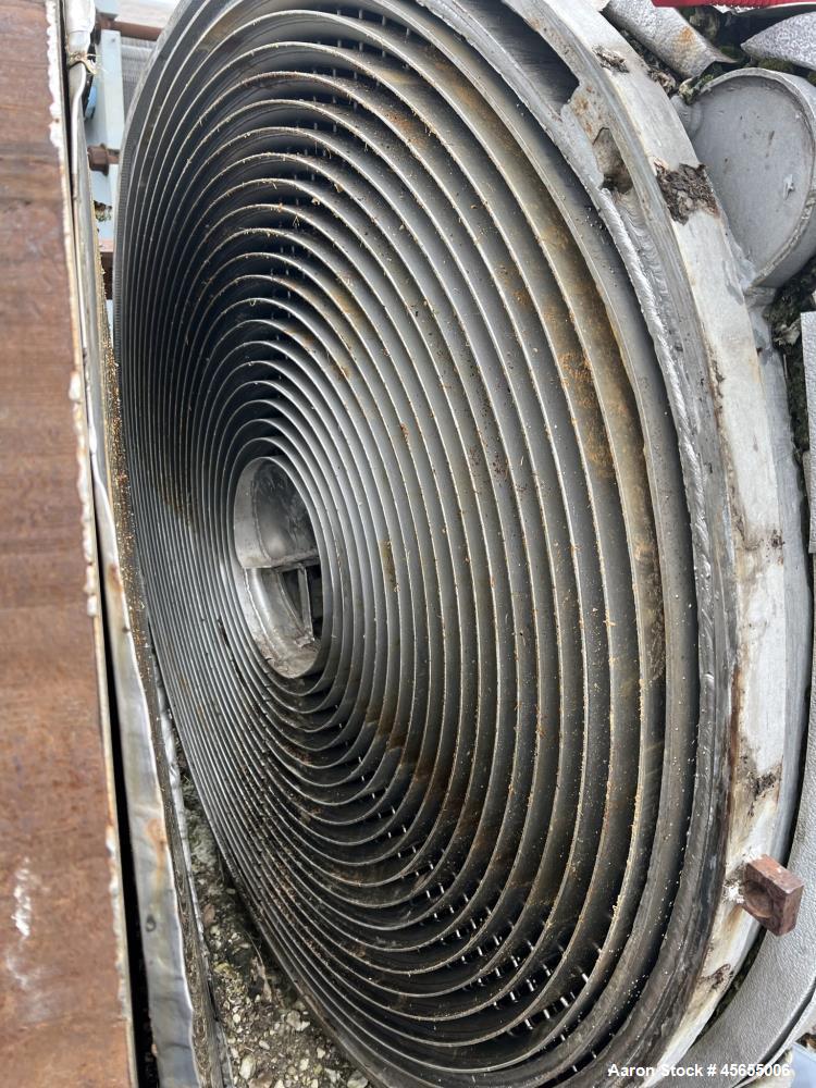 2400 sq.ft., Alfa Laval, Spiral Heat Exchanger, 316 Stainless Steel, 125 psi at 250 degrees F. - Image 8