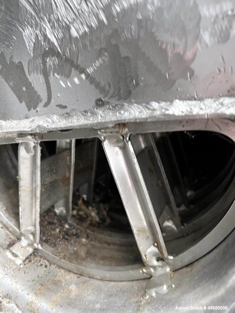 2400 sq.ft., Alfa Laval, Spiral Heat Exchanger, 316 Stainless Steel, 125 psi at 250 degrees F. - Image 9