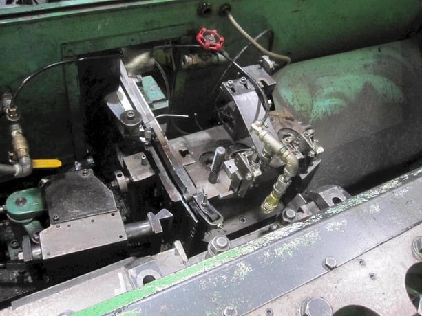 5/8" x 7.08" Tanisaka #TSR30/40-180, thread roller, 15 KW, 90-180 PPM, requires feeder, 1990 - Image 4