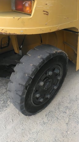 24900 lb. Caterpillar #P26500, Diesel Forklift, 11.09'max fork height, 79.77"max fork spread - Image 8