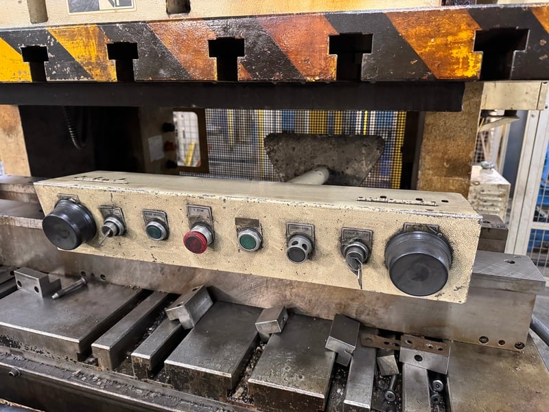121 Ton, Sutherland #Mark-2-121, OBS gap frame press, 3" stroke, 14.96" die space, 45-90 SPM, 2000 - Image 7