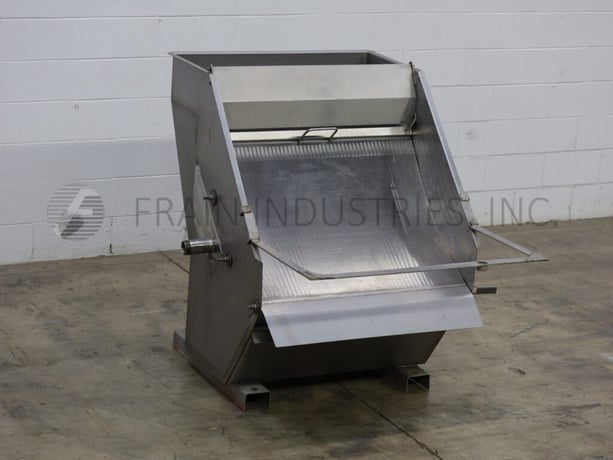 36" Lyco, stationary-screen dewatering separator, up to 375 GPM, 5" OD/4" ID I-Line style product feed, 5" - Image 5