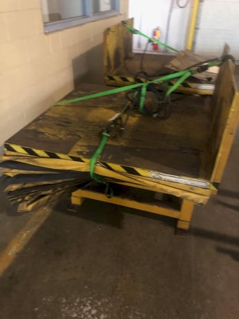 4000 lb. Ecoa #HHT-04-45-M-48048, lift & tilt table, 48" x48" platform, pendant, 2007 - Image 1