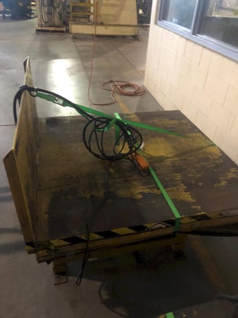 4000 lb. Ecoa #HHT-04-45-M-48048, lift & tilt table, 48" x48" platform, pendant, 2007 - Image 3