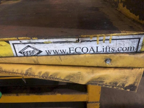 4000 lb. Ecoa #HHT-04-45-M-48048, lift & tilt table, 48" x48" platform, pendant, 2007 - Image 4
