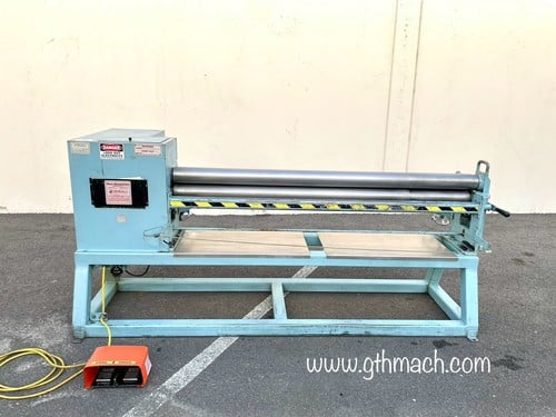 6' x 16 gauge New Dimension #MP.6.059, Power Roll Plate Roller, - Image 1