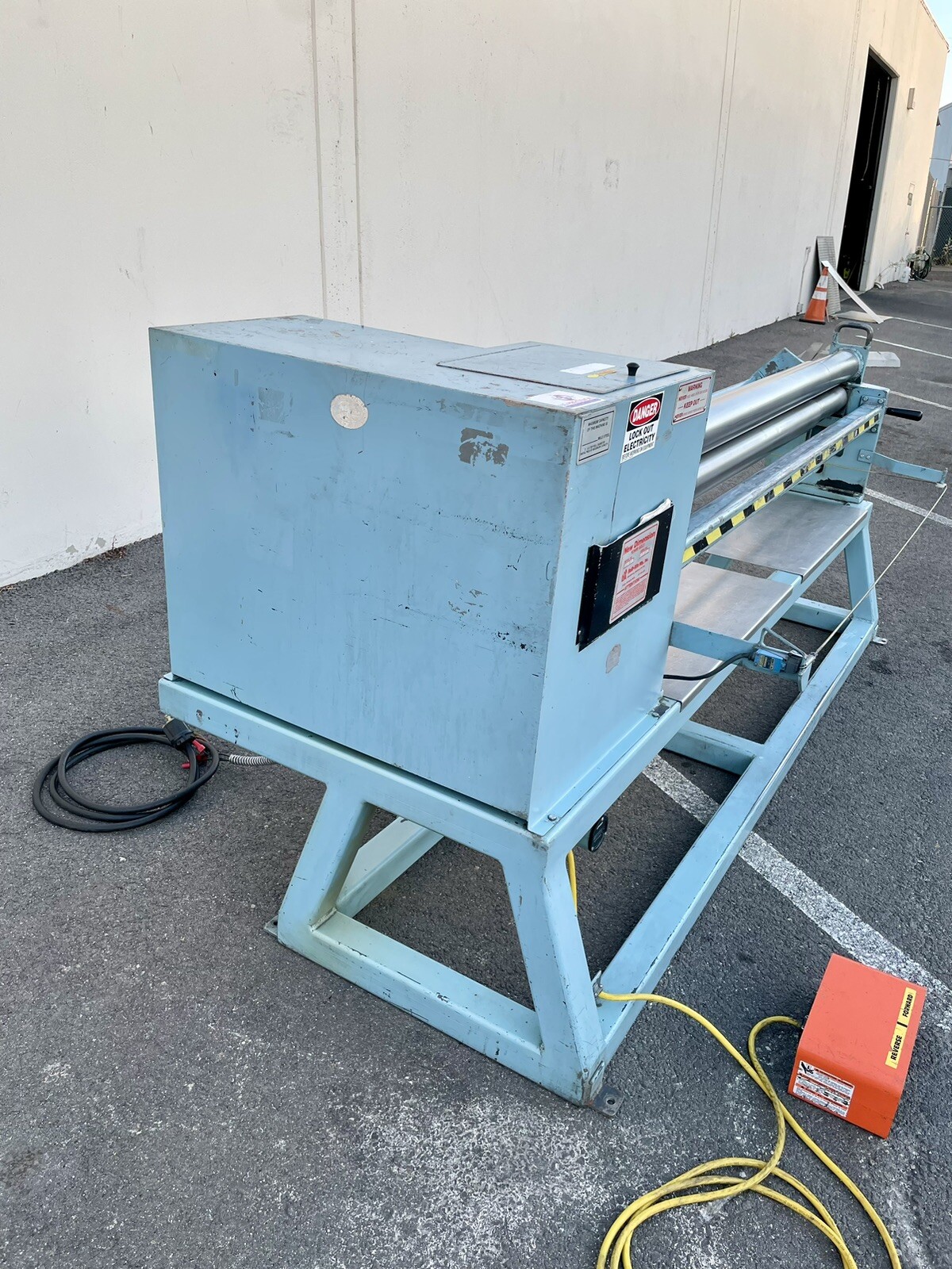 6' x 16 gauge New Dimension #MP.6.059, Power Roll Plate Roller, - Image 3