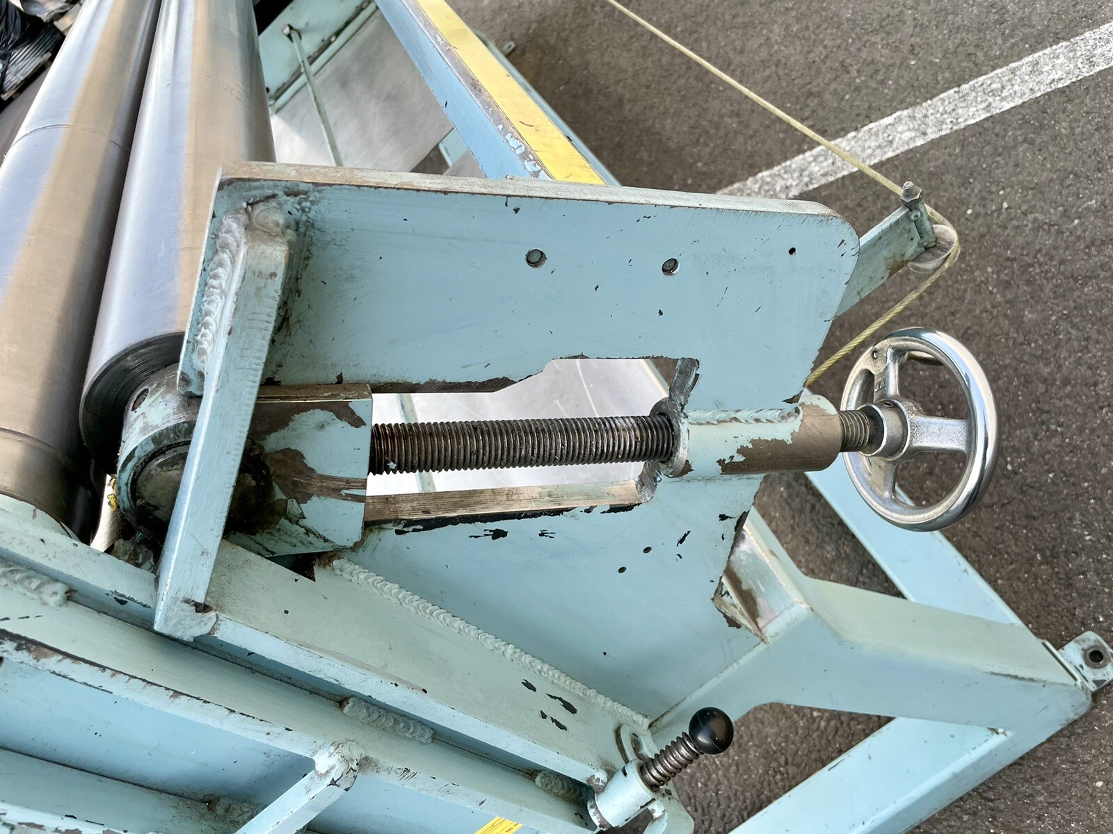 6' x 16 gauge New Dimension #MP.6.059, Power Roll Plate Roller, - Image 10