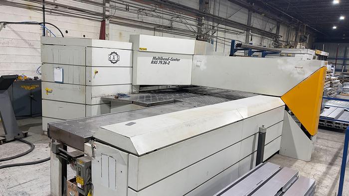 Ras #Multibend-79.26-2, CNC automatic panel bender, 100.8" x 14 gauge, 104.7" x59" blank, System 9002 - Image 1