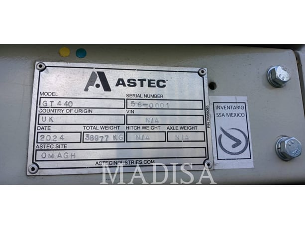 Astec GT440OC, Crusher, S/N: 56-0001, 2024 - Image 4
