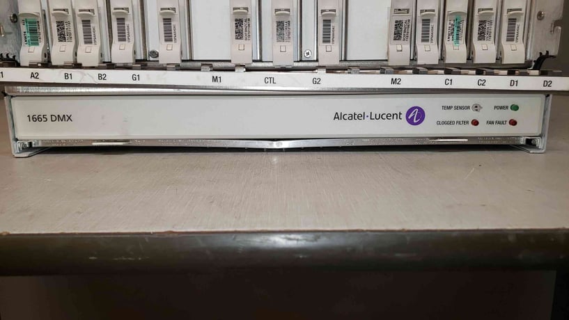 Alcatel-Lucent, 1665 DMX (Data Multiplexer), LNW8/LNW27/LNW170/LNW74/LNW2 modules, 30 Amps. Each line, -48 - Image 4
